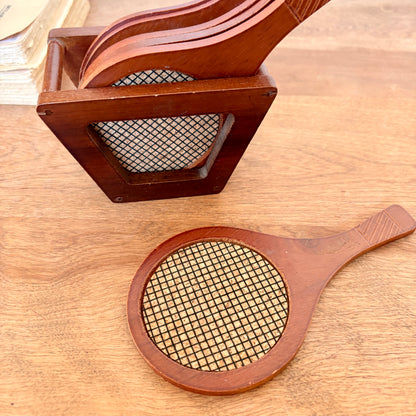 Sous-verres raquettes