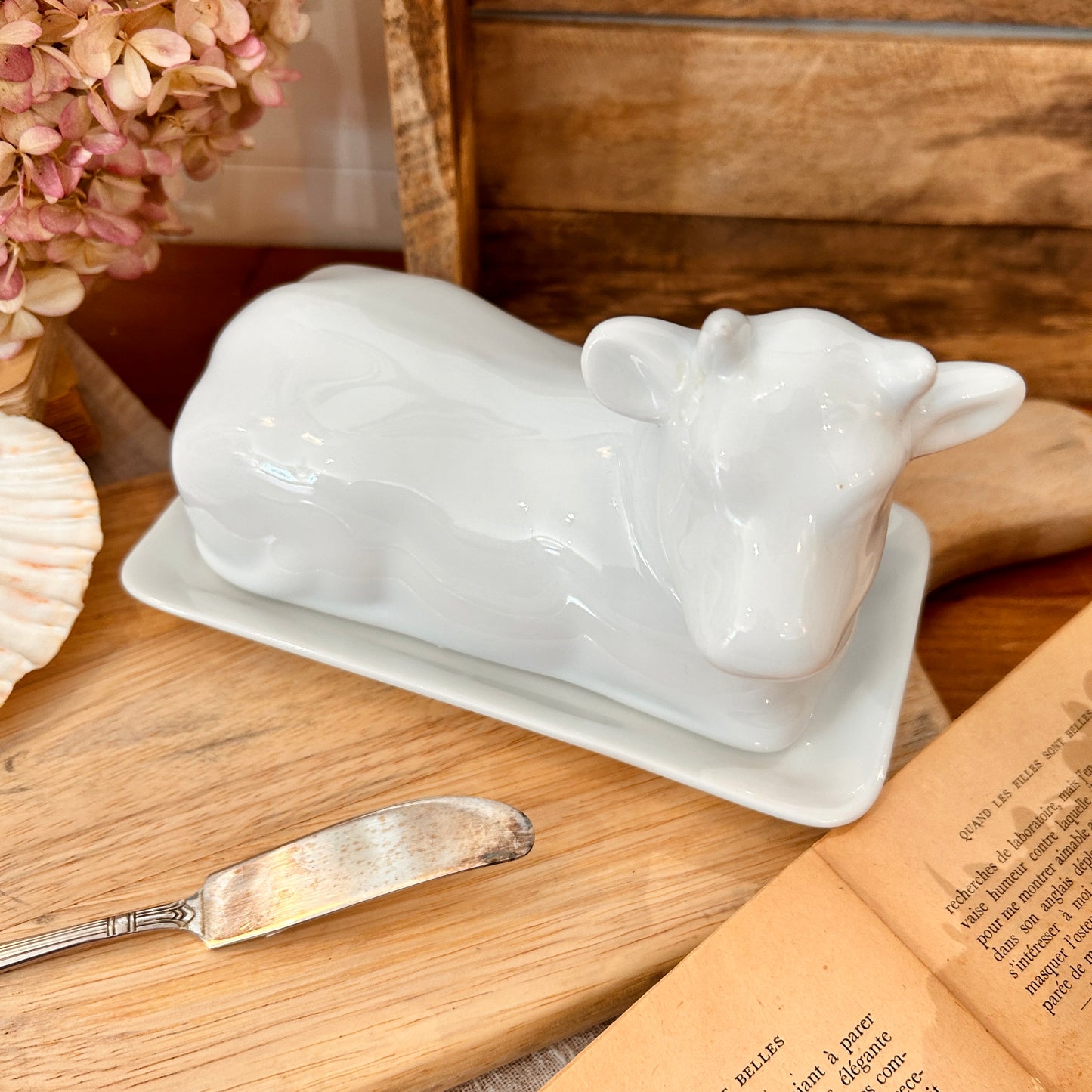 Ceramic butter dish