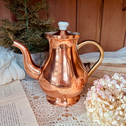 Copper teapot