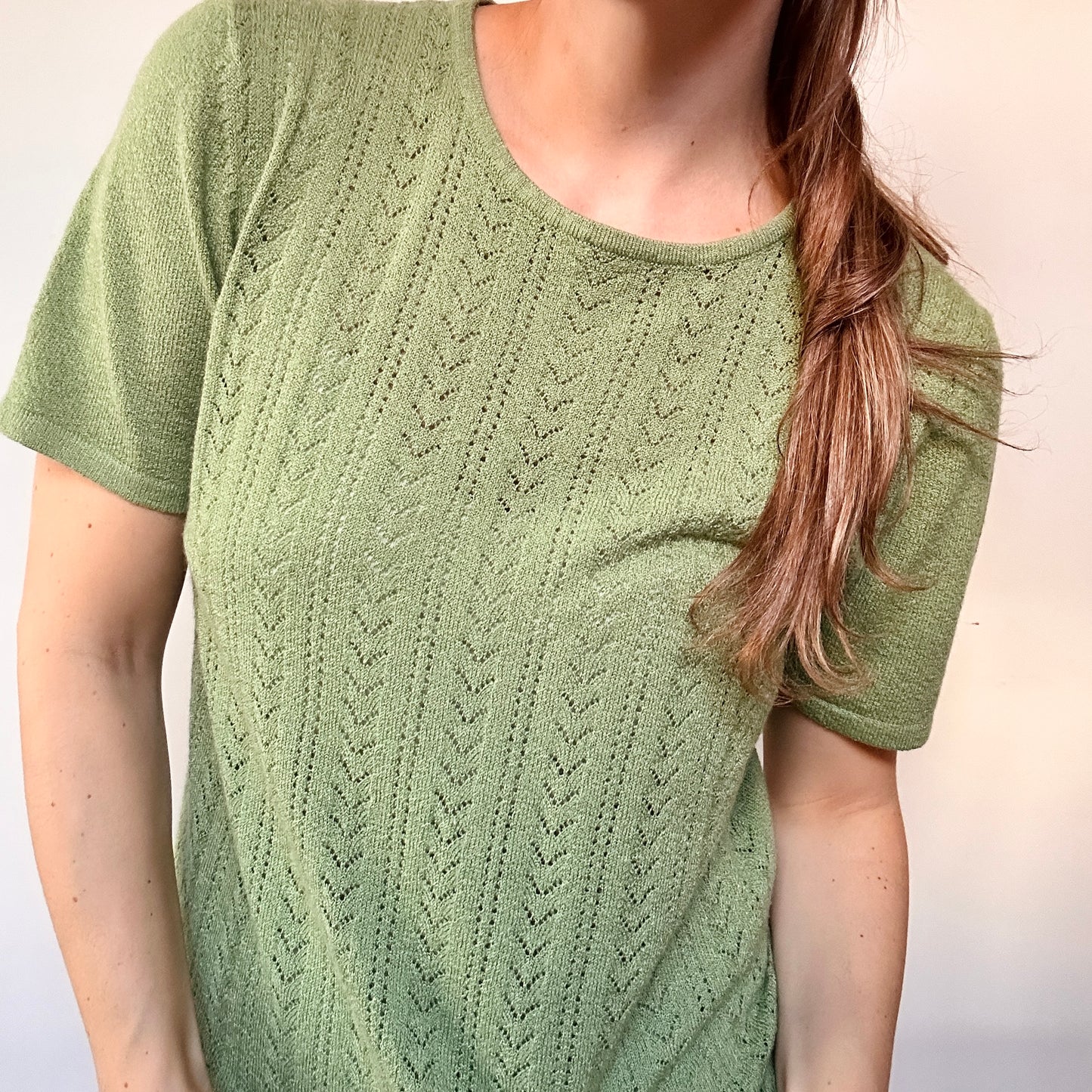 Green short knit