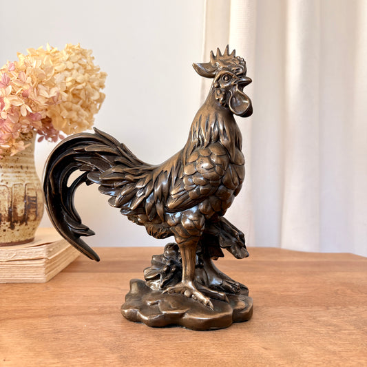 Coq couleur bronze