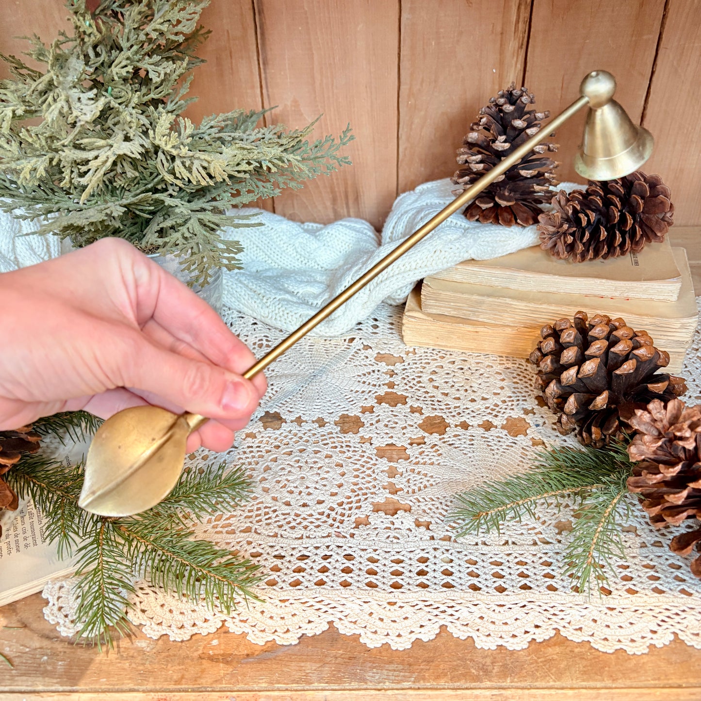 Éteignoir en laiton