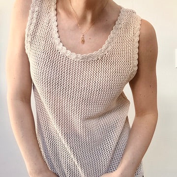 Knit tank top