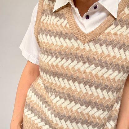 Débardeur Tons de beige