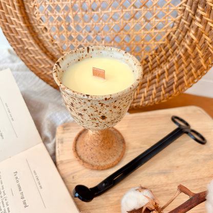 Sandstone candle - Peach Jujube