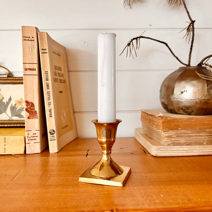 Brass candle holder