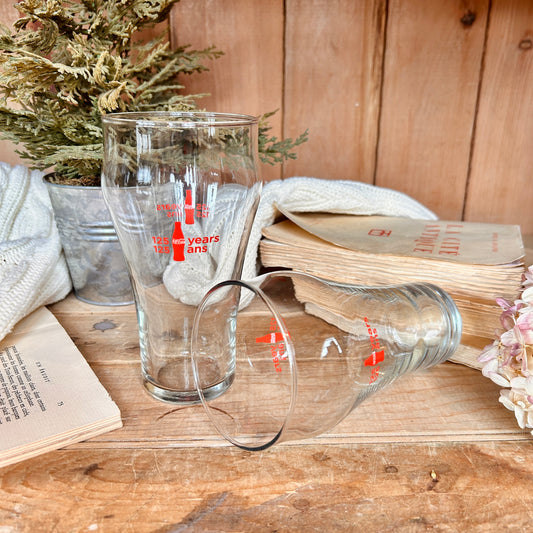 125th Anniversary Glass