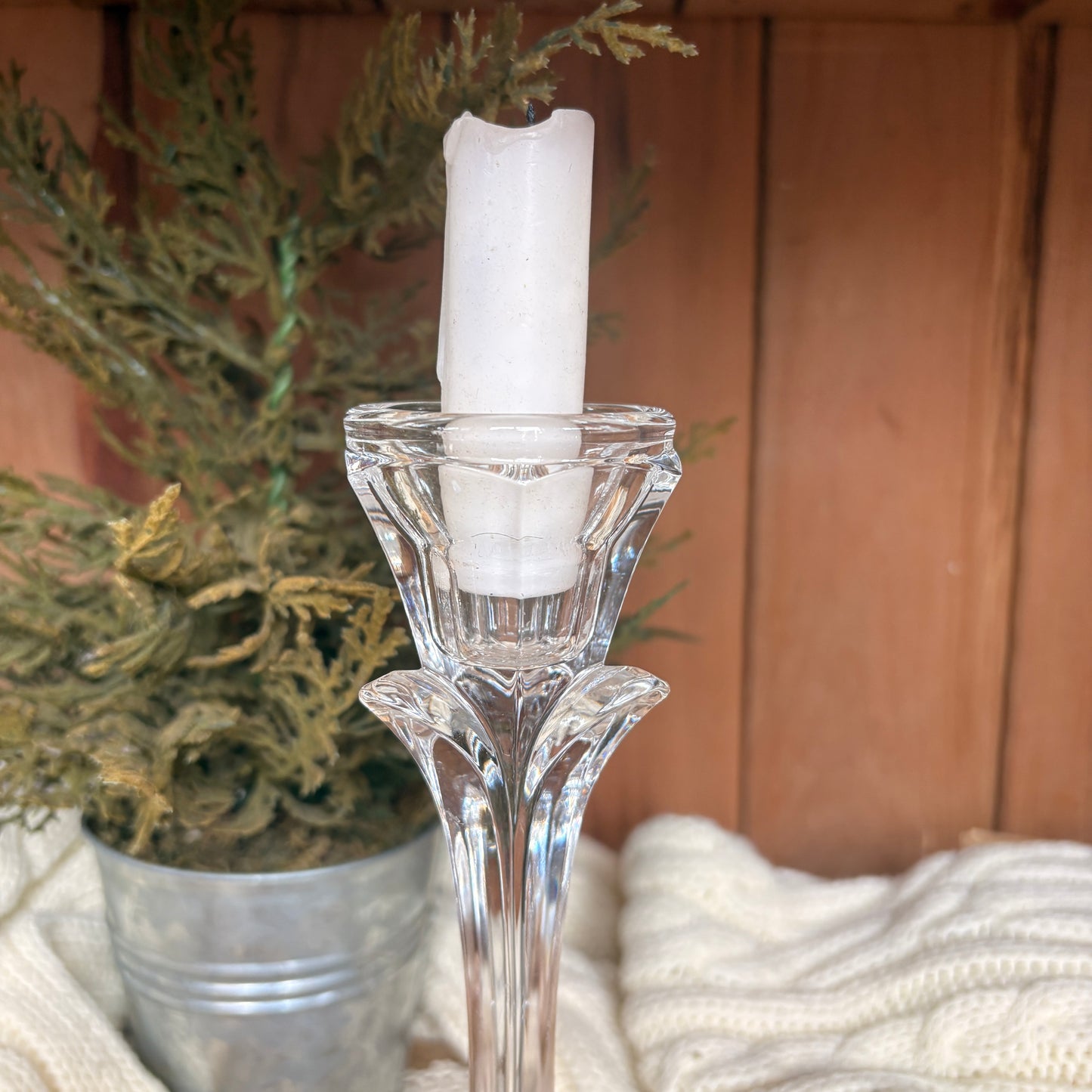 Bougeoir Cristal D'Arques