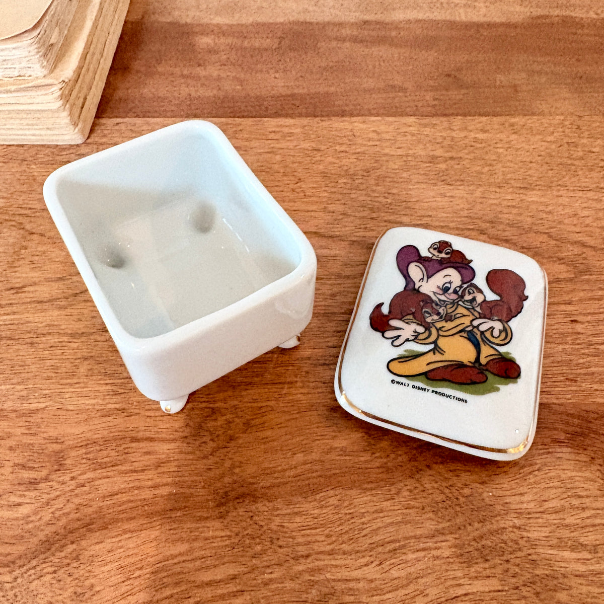 Petit coffre à bijoux - Simplet de Blanche neige