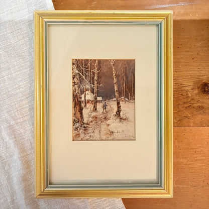 Canvas print - The cellist