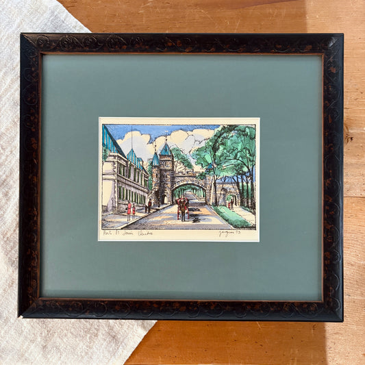 Vintage Frame - The St-Louis Gate