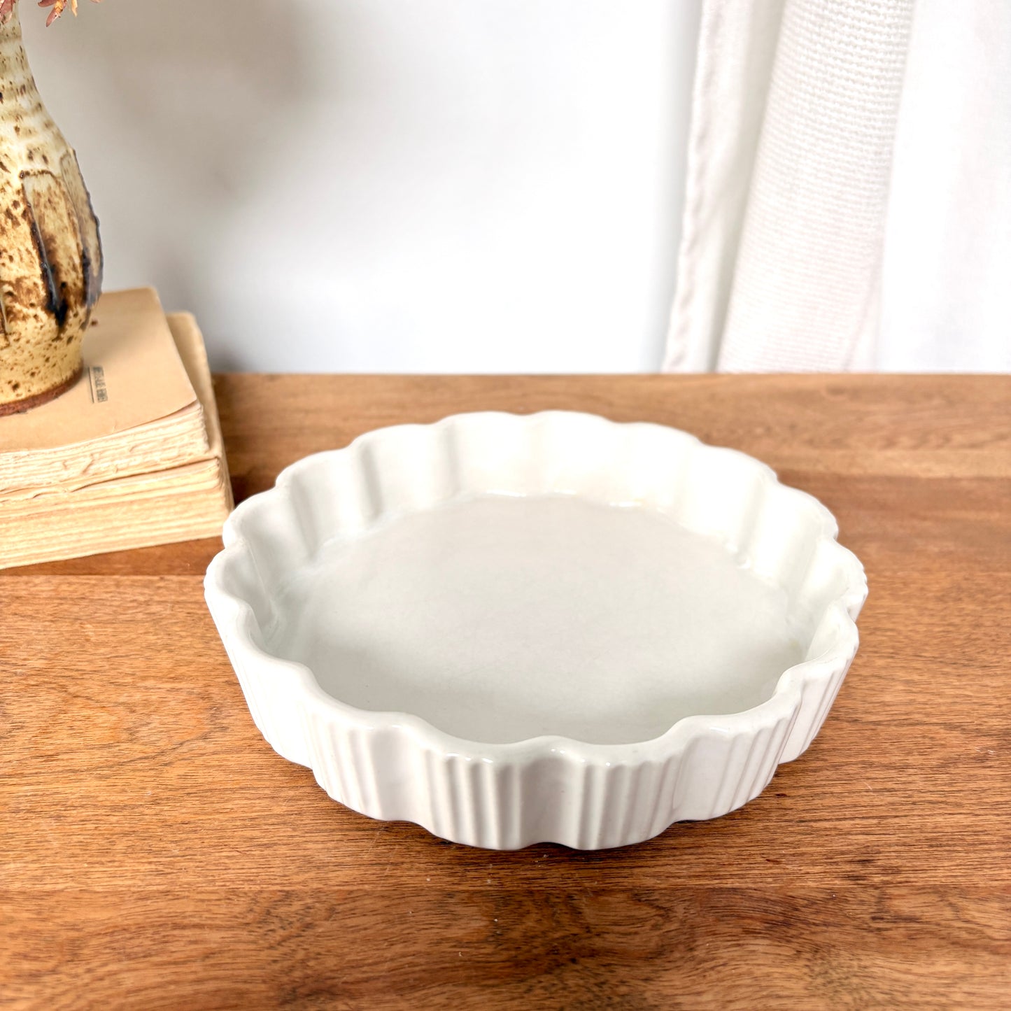 Assiette à tartelette vintage