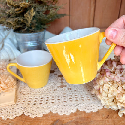 Bright yellow mug
