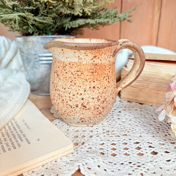 Stoneware creamer