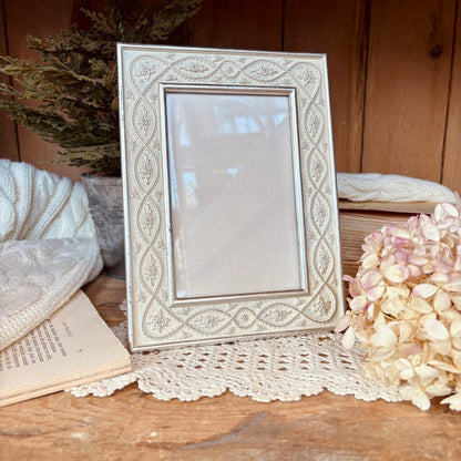 Golden photo frame