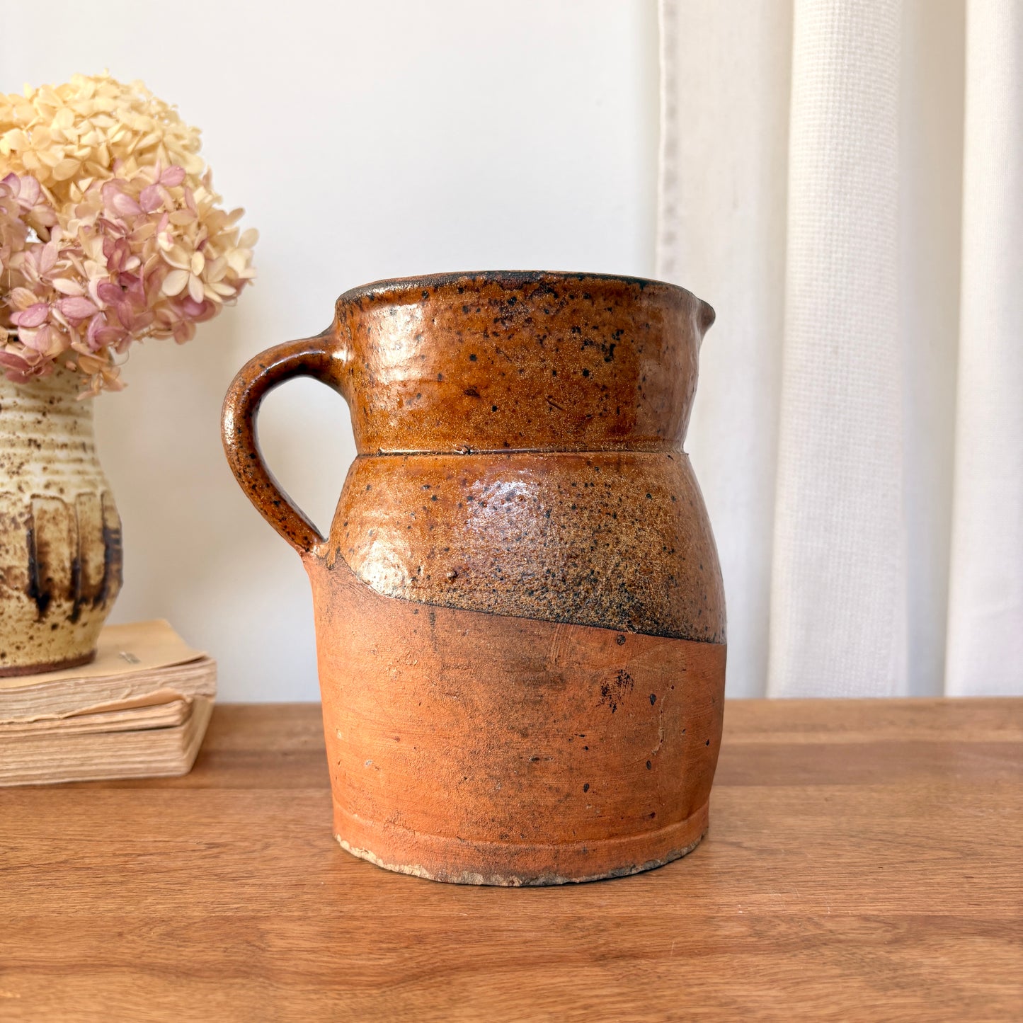 Pichet brut terracotta