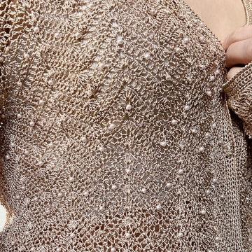 Veste crochet - Les Perles