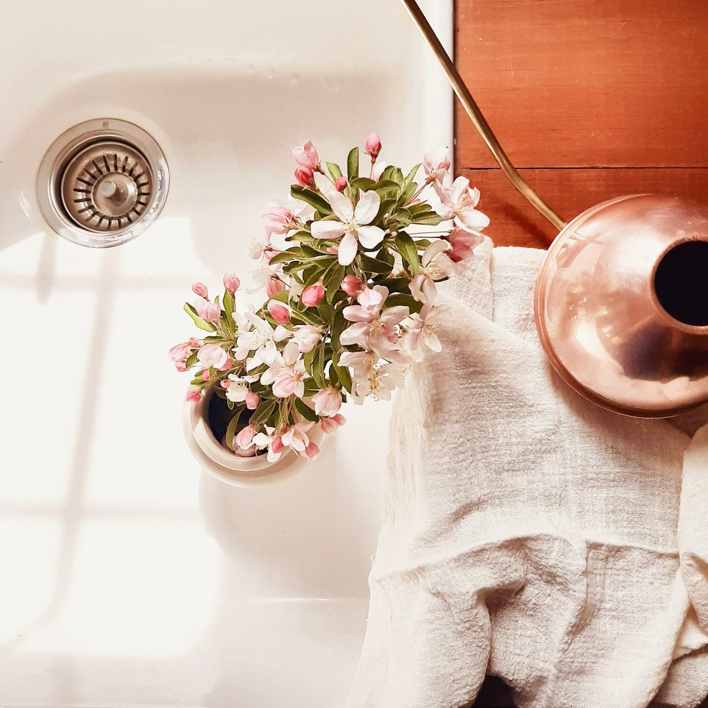 Copper watering can