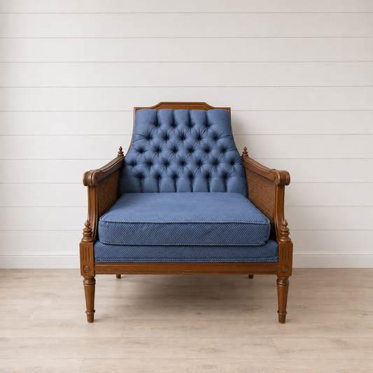 Fauteuil bleu