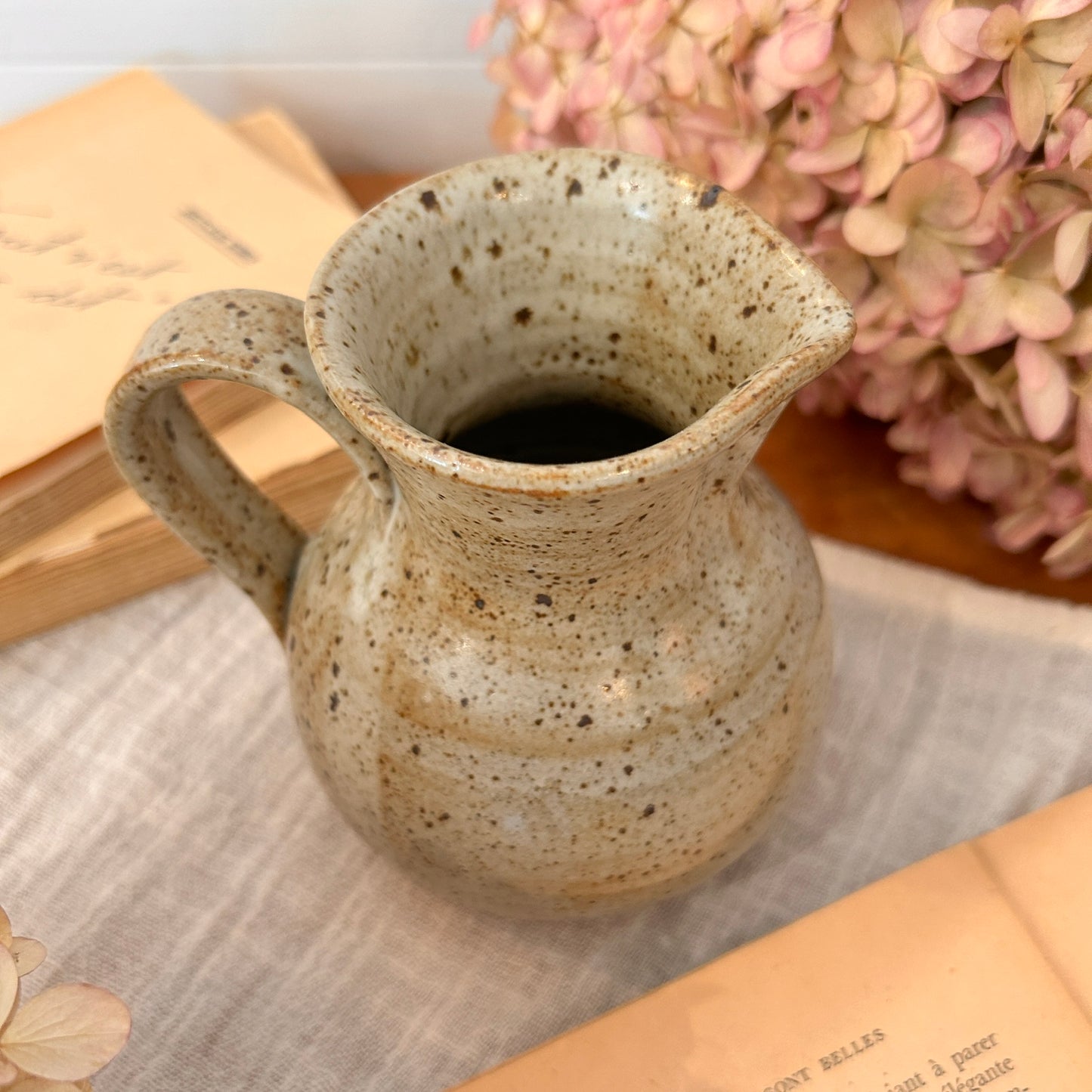 Small ceramic pitcher