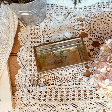 Glass Jewelry Box - Small