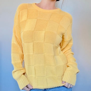 Bay Club Yellow Knit