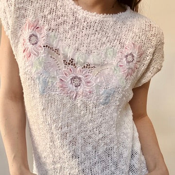 T-shirt à fleurs