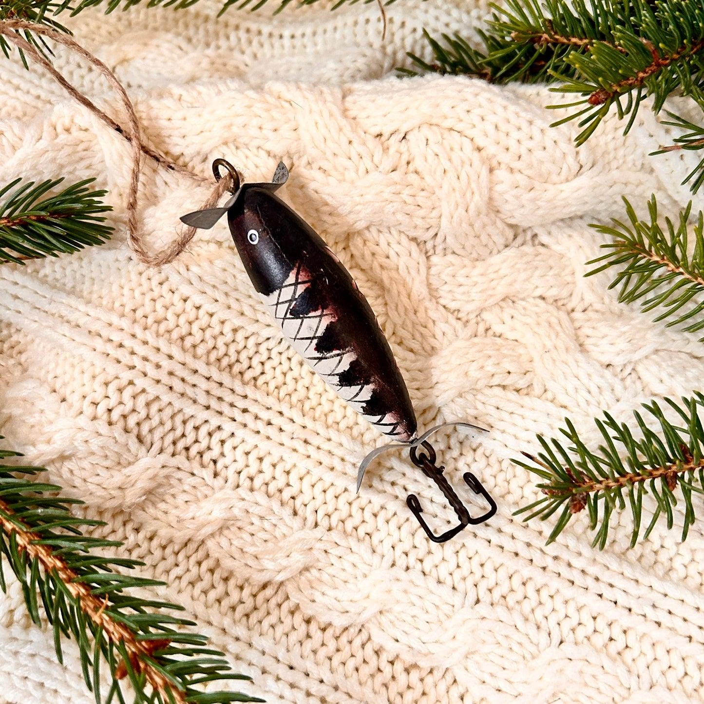 Christmas ornament - Tiger fish lure