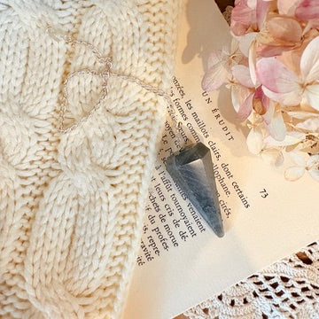 Divinatory pendulum - Rose quartz
