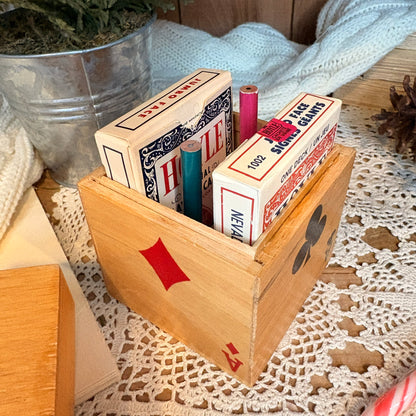 Boite à cartes à jouer