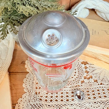 Art Deco glass shaker