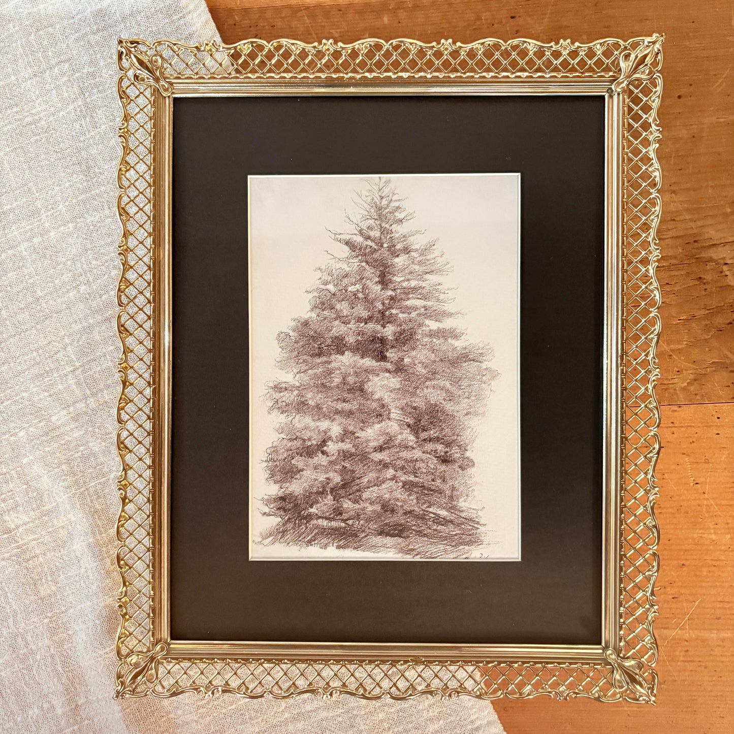 Canvas print - The cellist