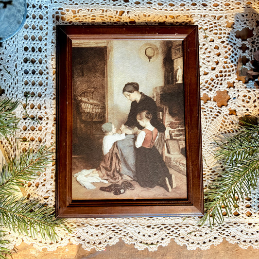 Canvas print - The cellist