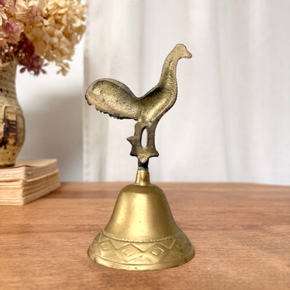 Clochette en laiton - Coq