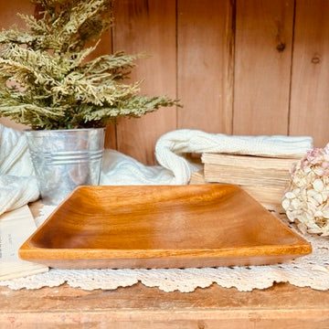 Wooden tray