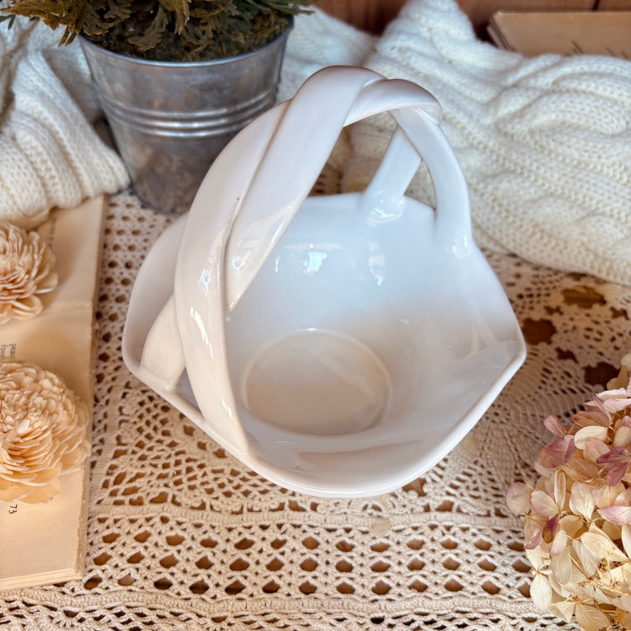 Ceramic basket