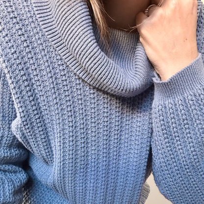 Blue-gray Knit