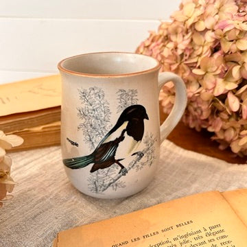 Tasse oiseau vintage