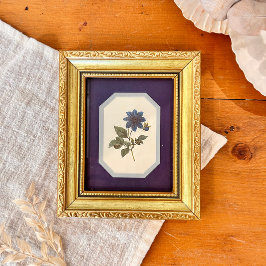 Vintage frame - floral print