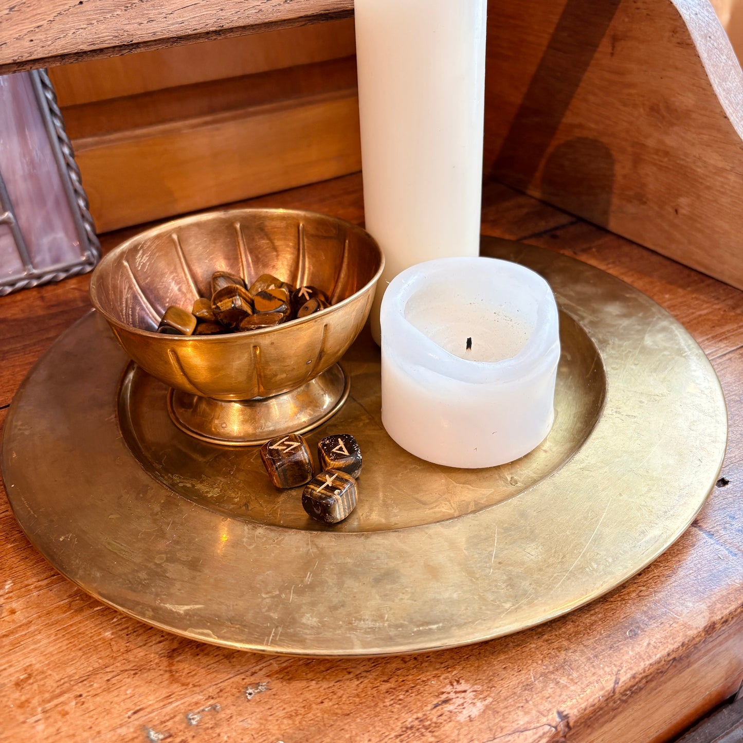 Brass tray