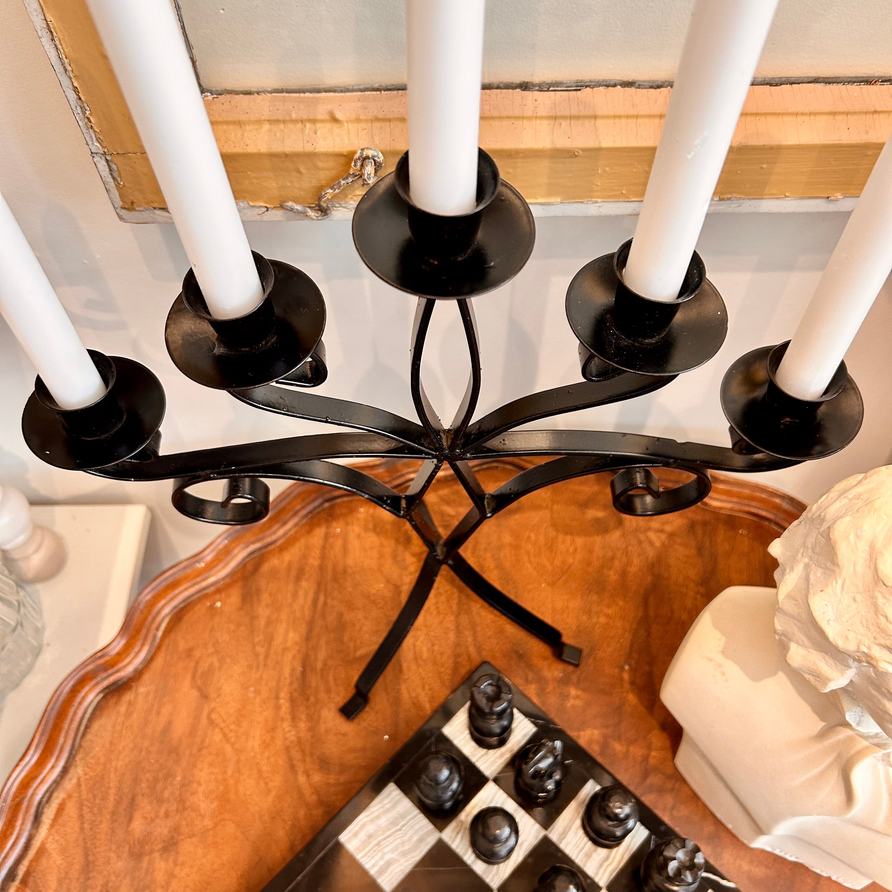 Wrought iron candelabra Demain Peut tre boutique maison et