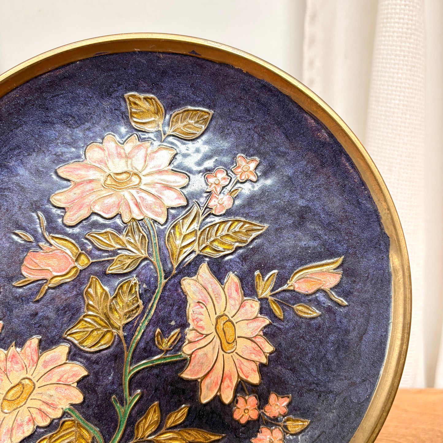 Decorative brass plate