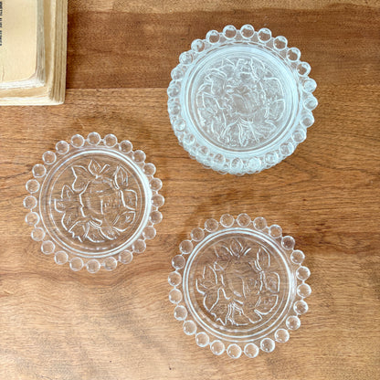 Sous-verre en verre - ensemble de 6