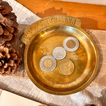 Brass pocket tray