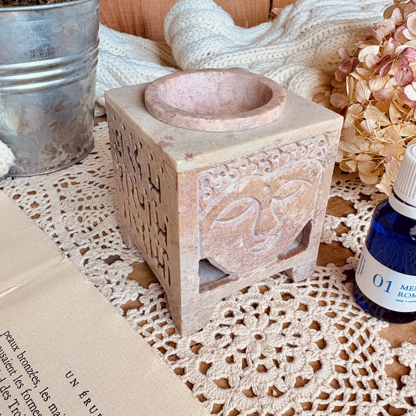 Diffuseur en pierre à savon