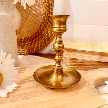 Brass candlestick