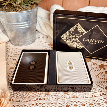 Ensemble de cartes à jouer Lanvin