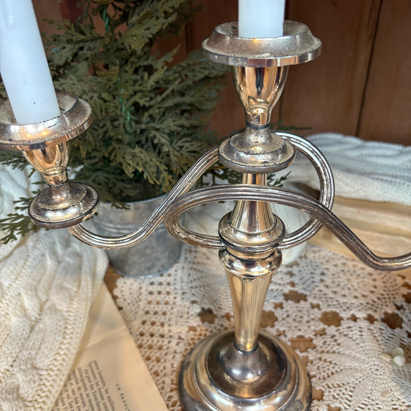 3-armed candelabra