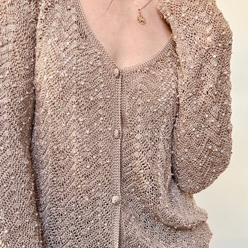 Veste crochet - Les Perles