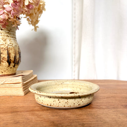 Stoneware saucer